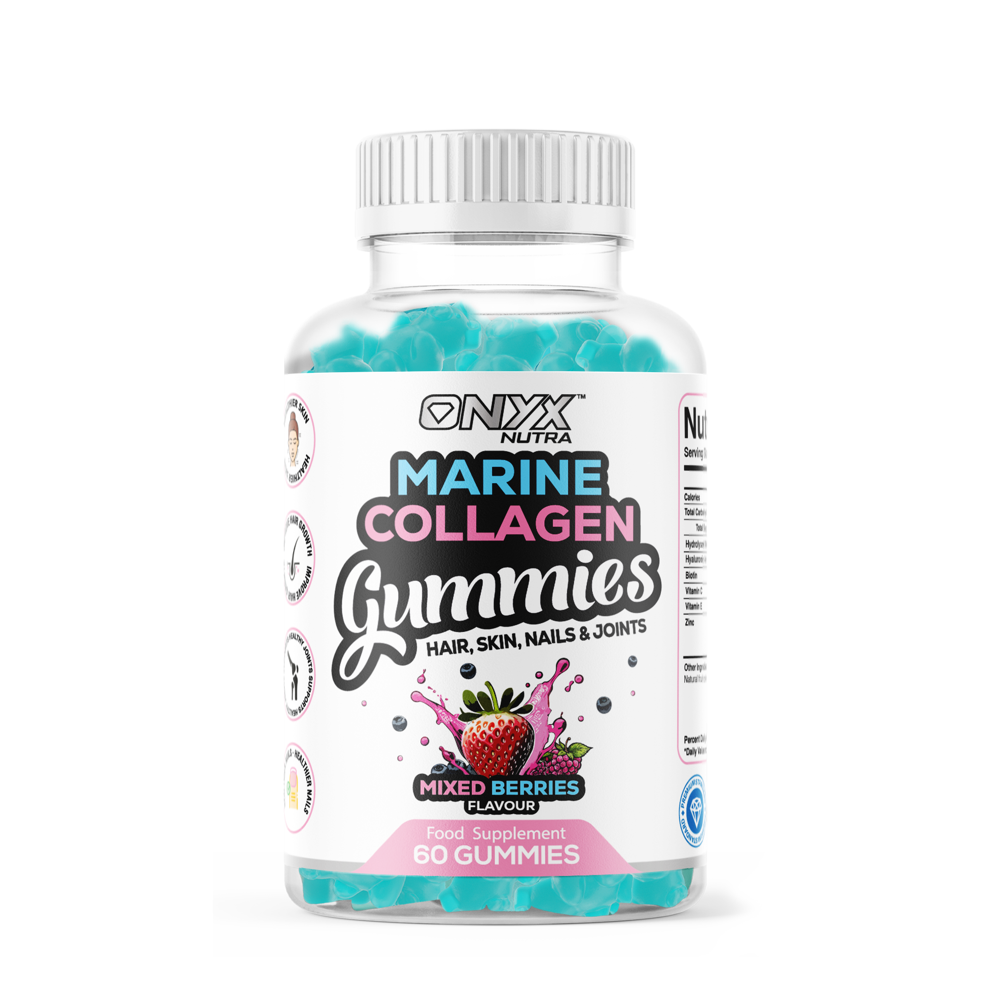 Marine Collagen Gummies with Biotin