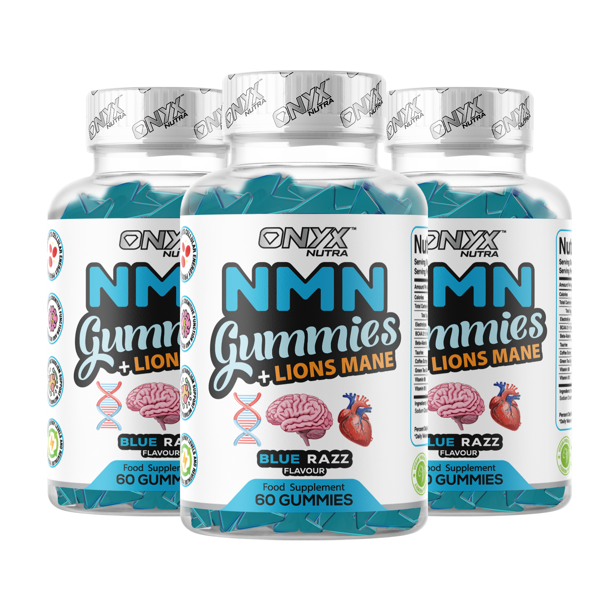 NMN Gummies with Lions Mane Extract