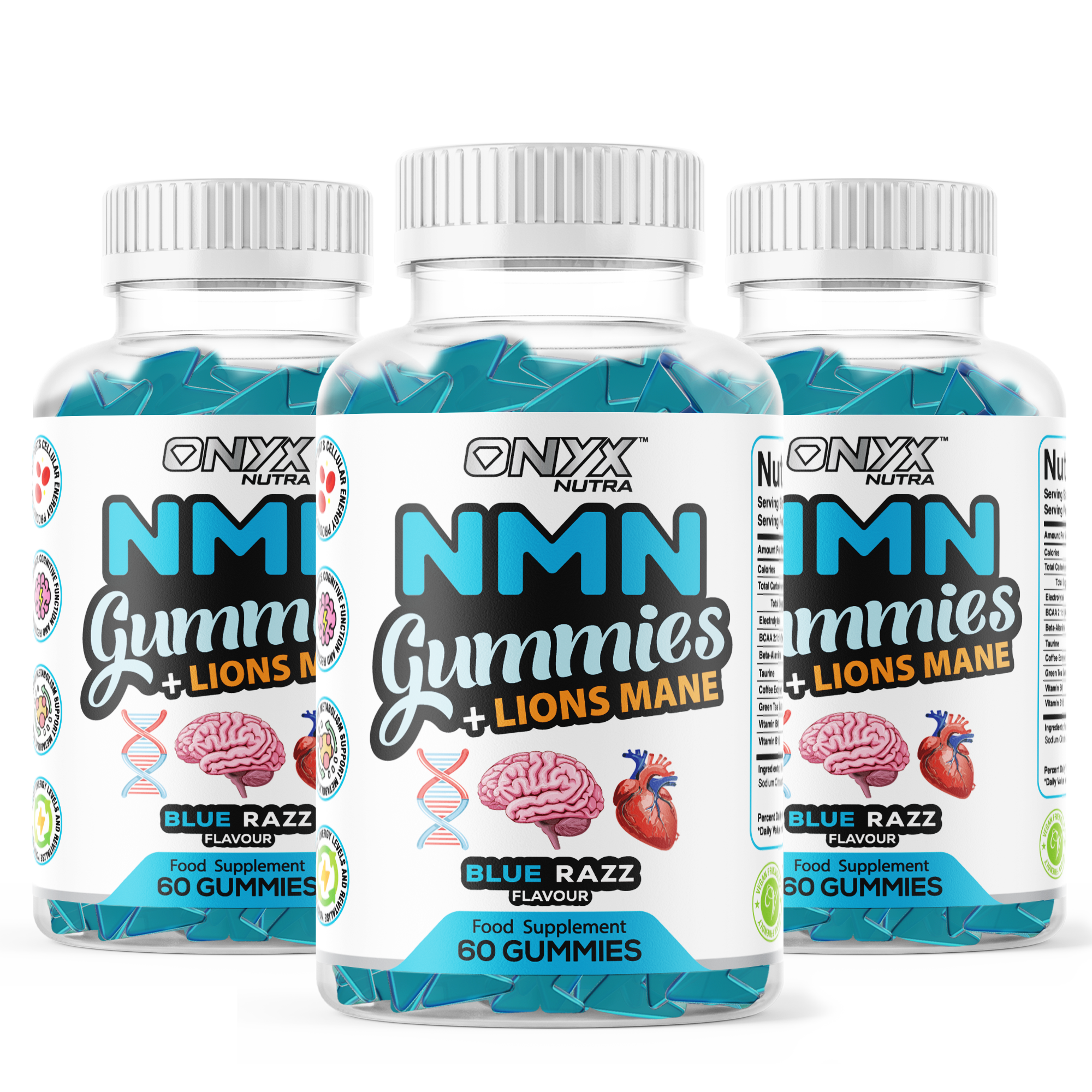 NMN Gummies with Lions Mane Extract