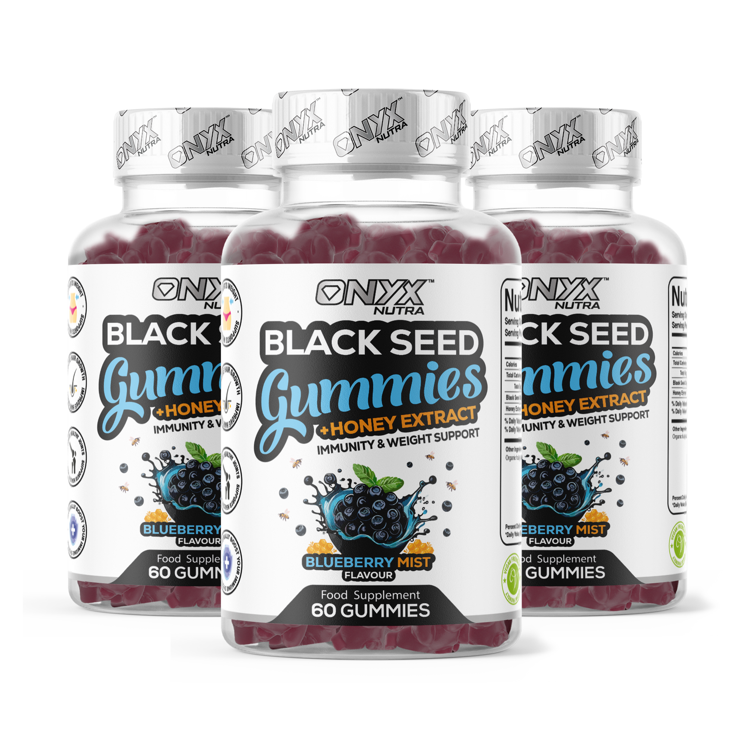 Black Seed Oil Gummies with Honey Extract
