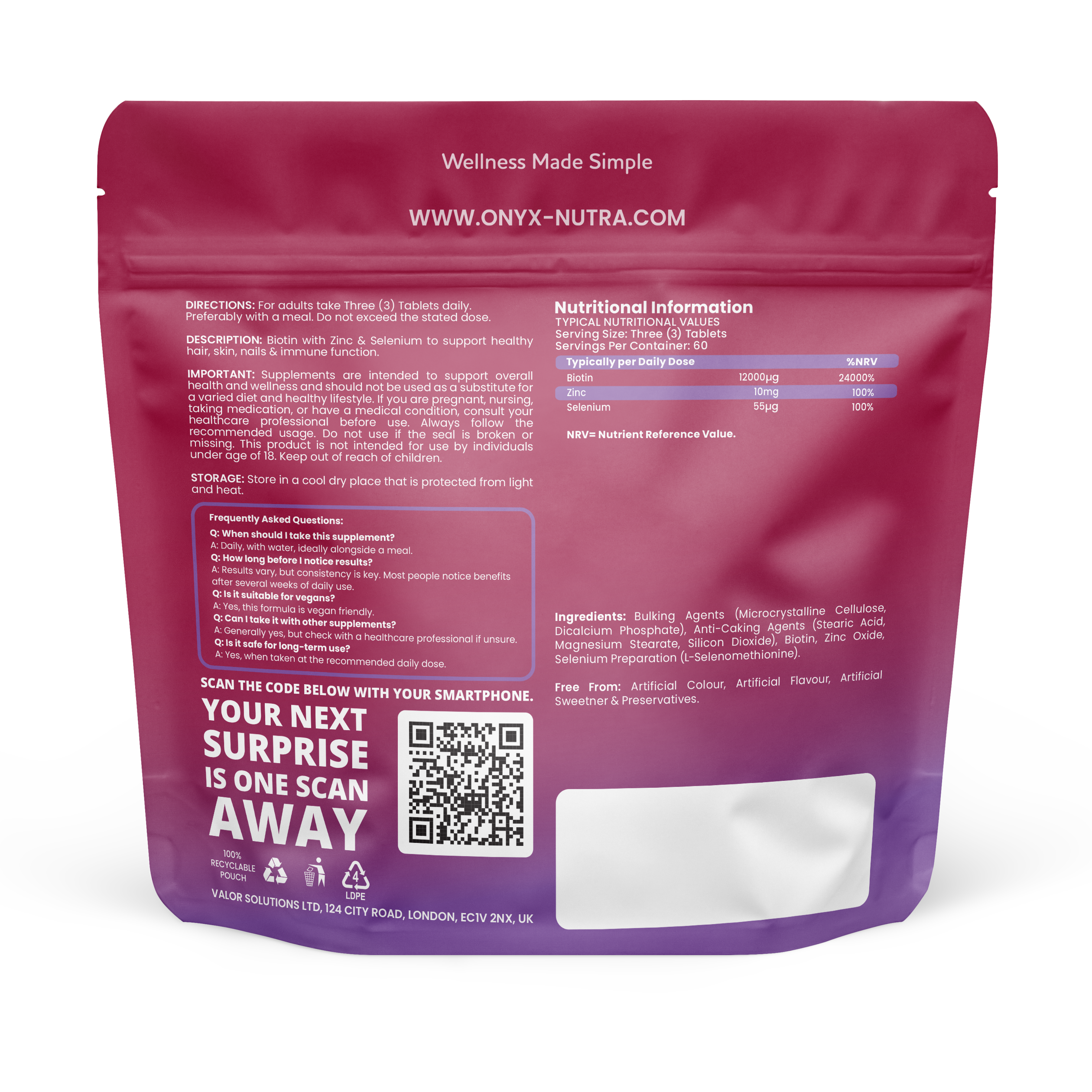 Biotin Complex+ Zinc & Selenium Complex