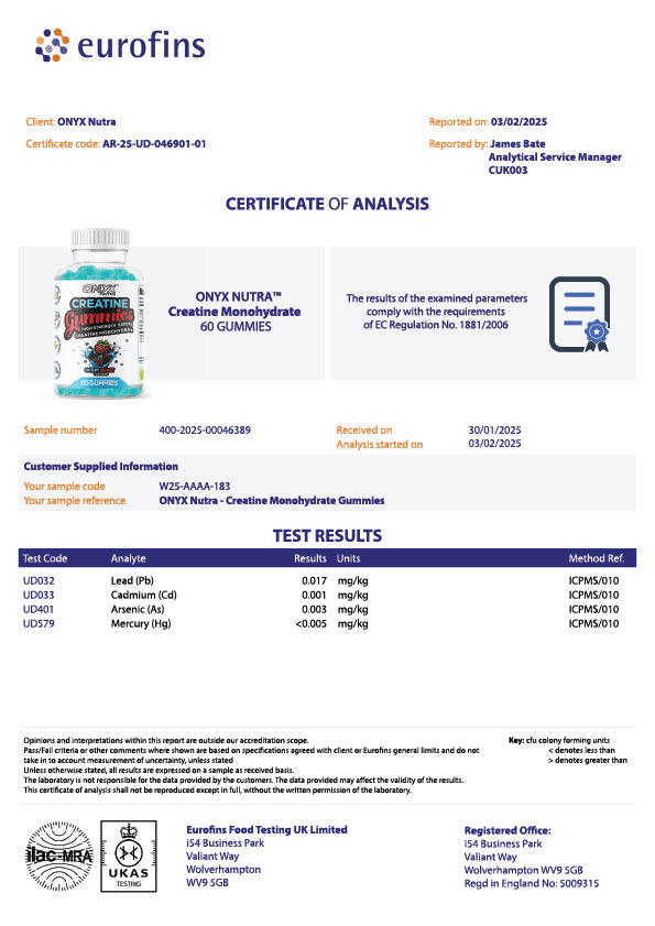 Creatine Monohydrate Gummies