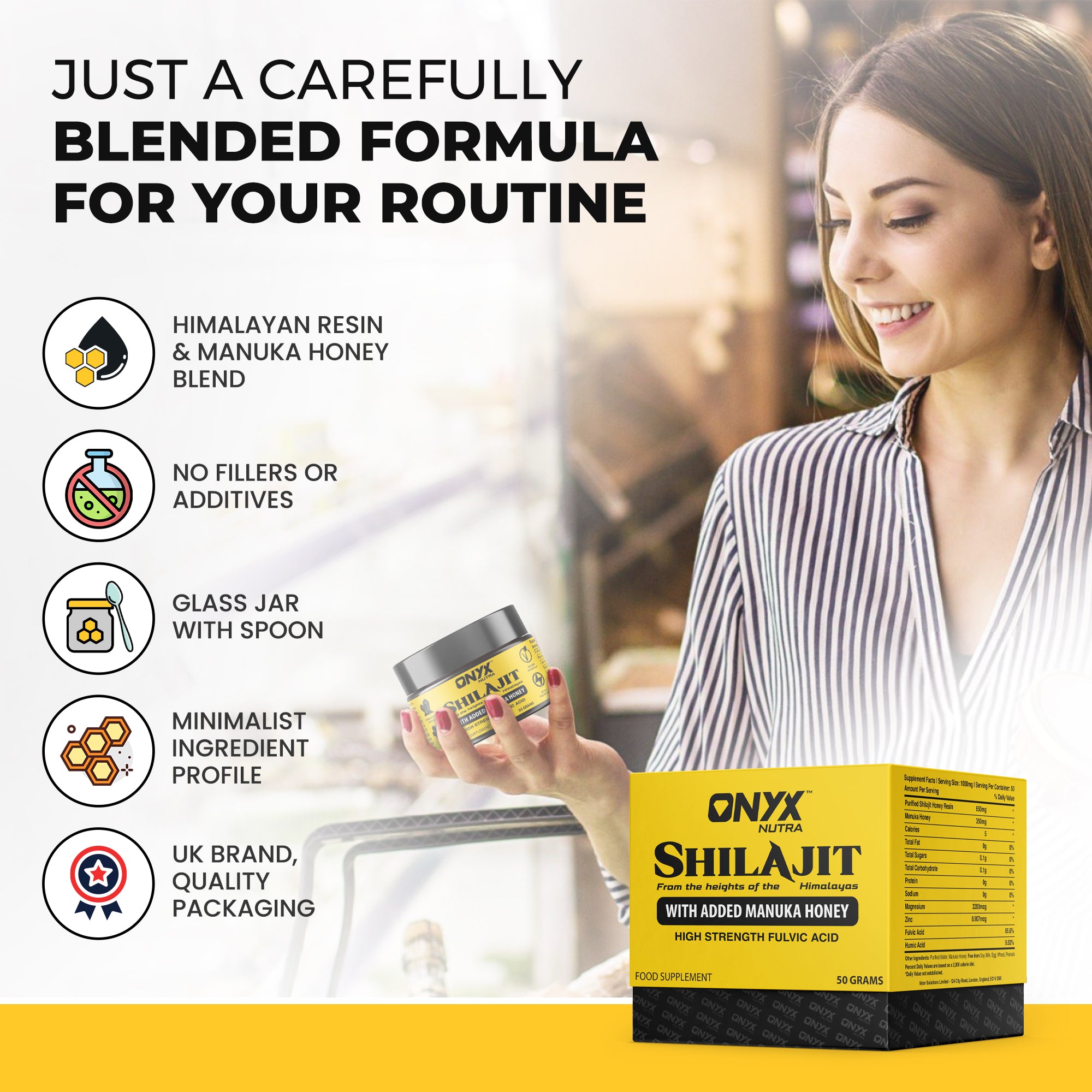 Shilajit & Manuka Honey Resin 50grams