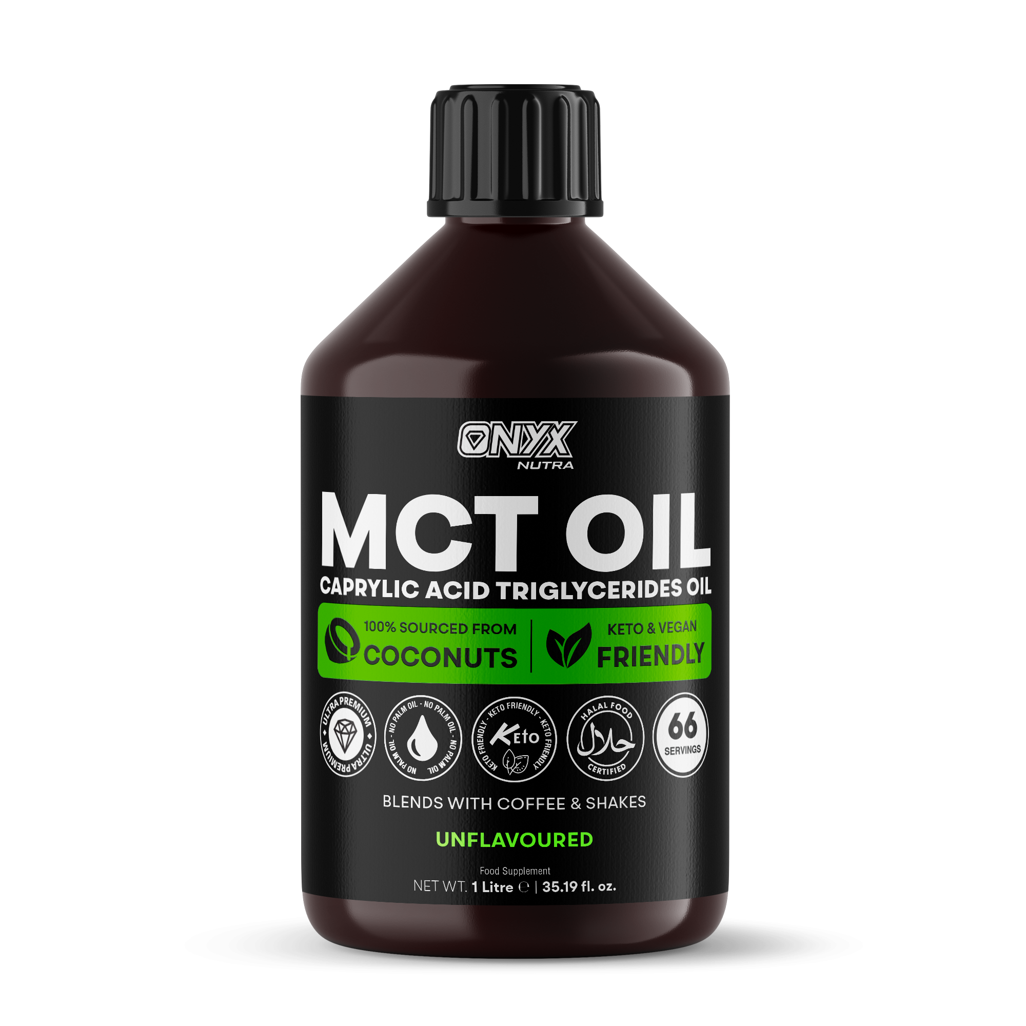 MCT 100% Sourced Coconut Oil - Ultra Premium