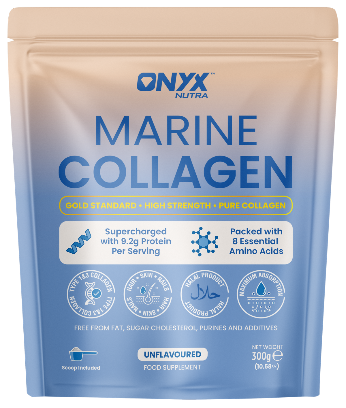 Marine Collagen Peptides 300g