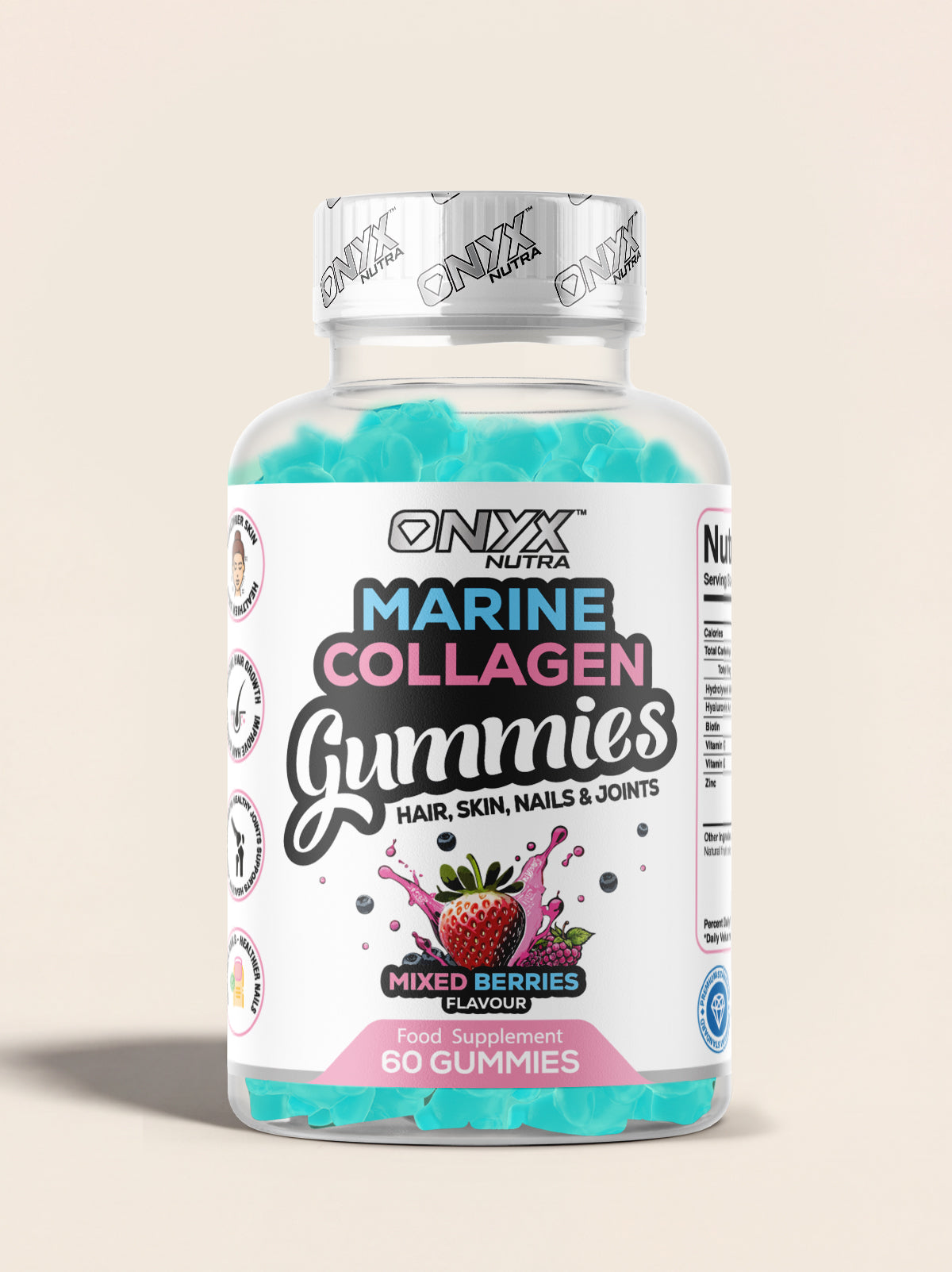Marine Collagen Gummies with Biotin
