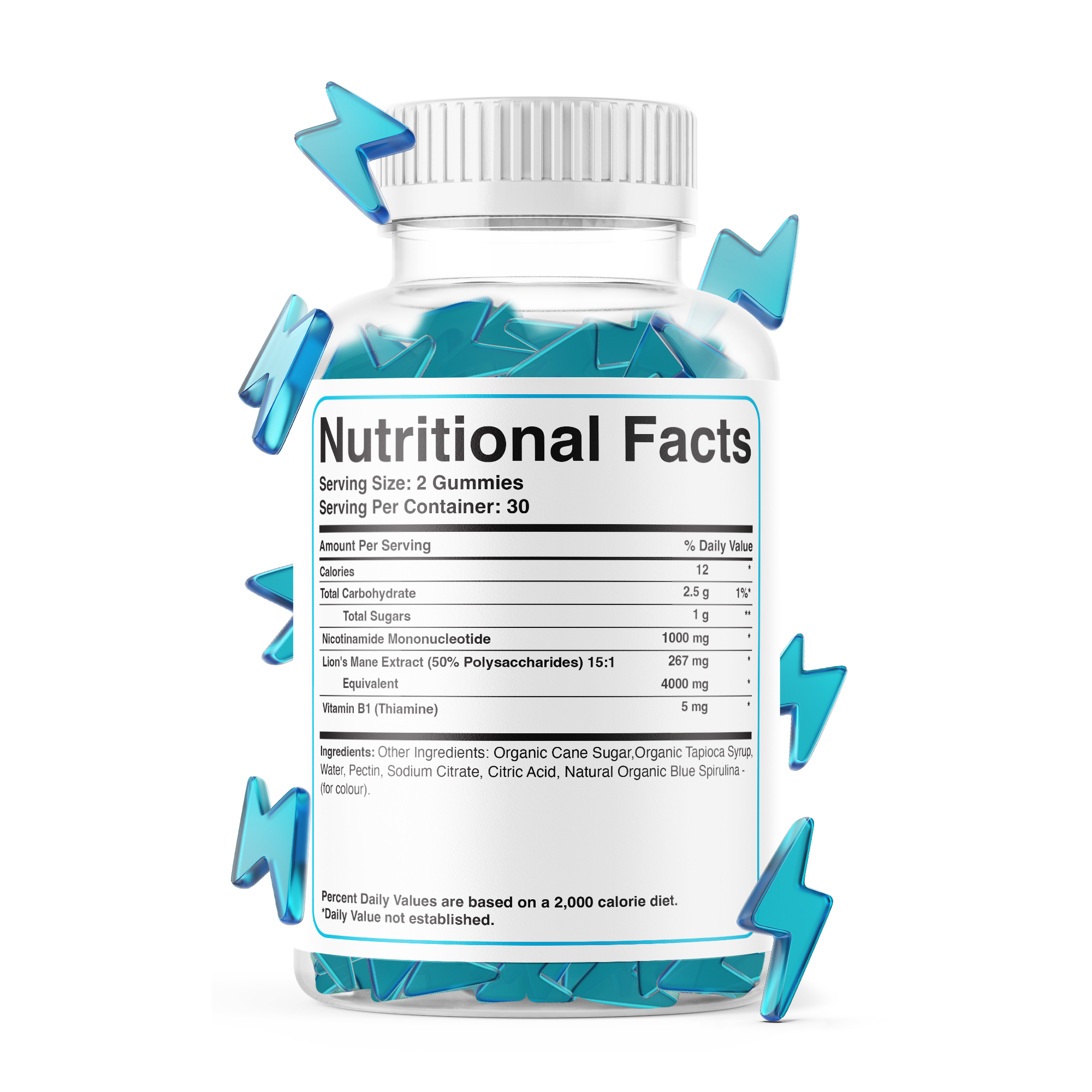 NMN Gummies with Lions Mane Extract