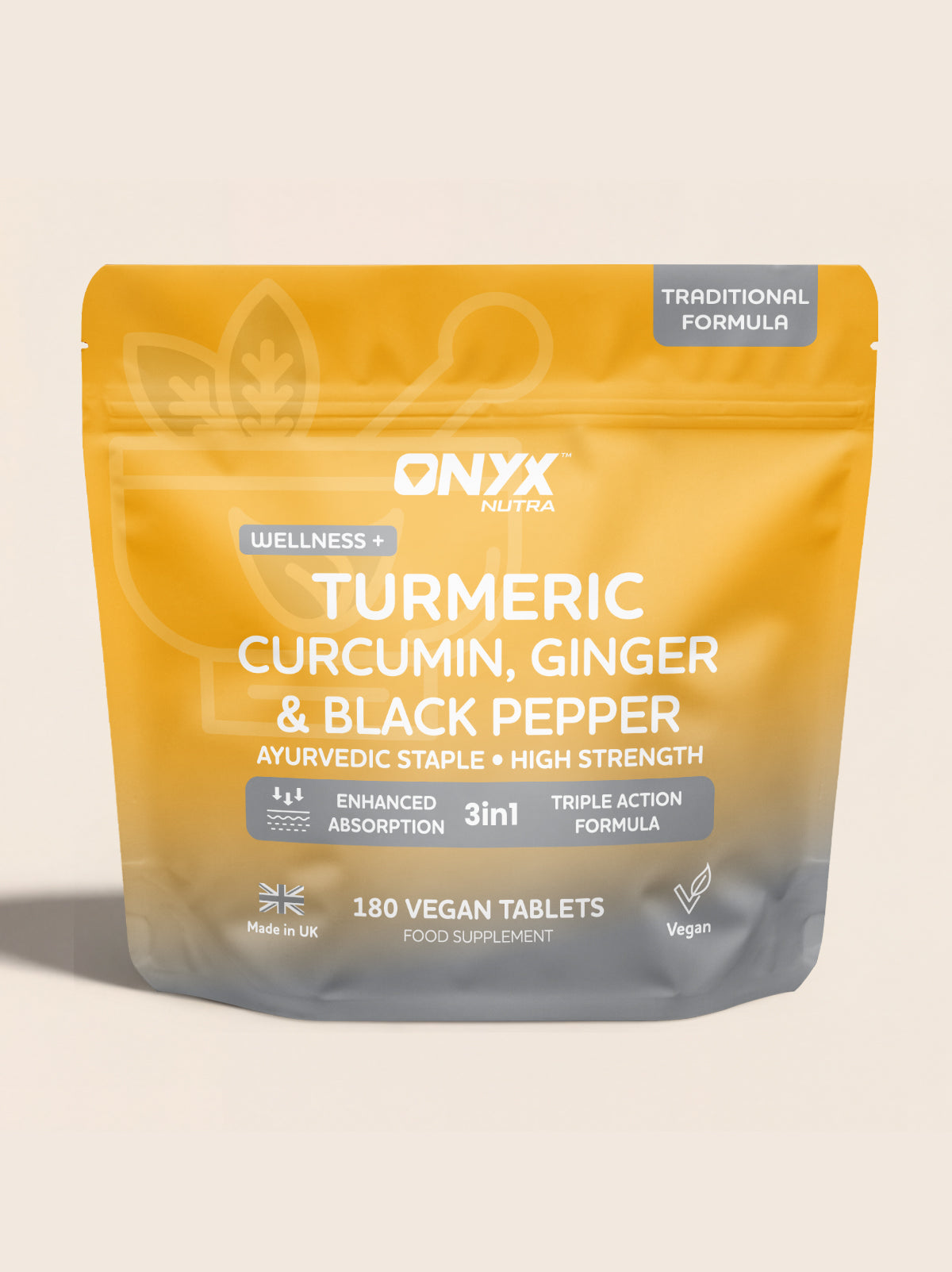Turmeric, Curcumin, Ginger & Black Pepper
