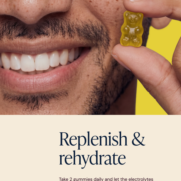 Electrolytes & BCAAs Gummies with Green Tea Extract