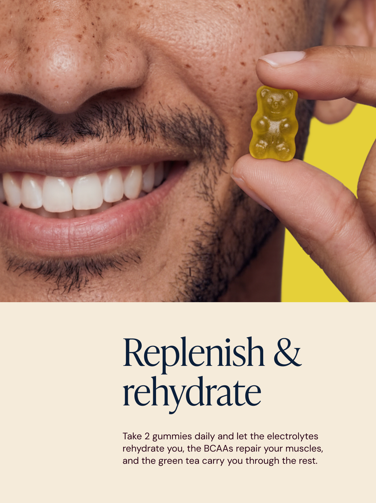 Electrolytes & BCAAs Gummies with Green Tea Extract
