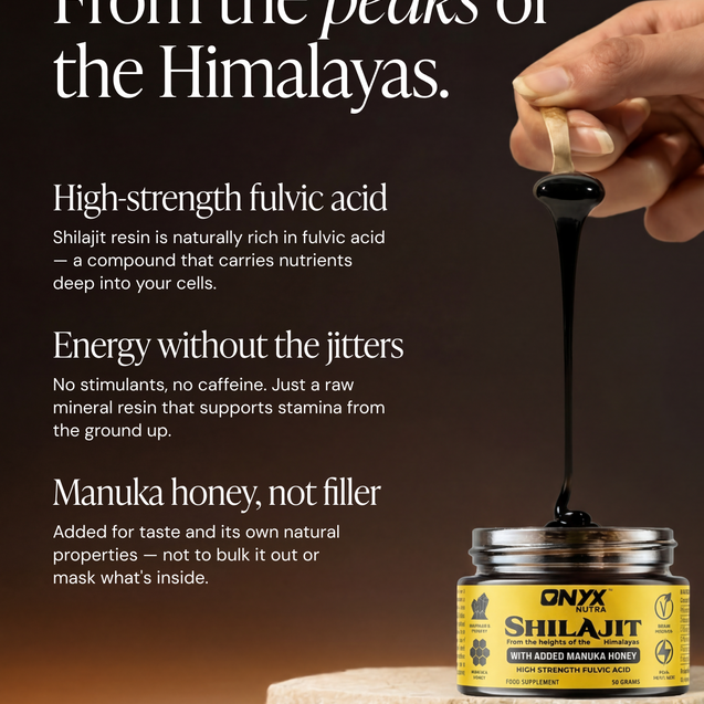 Shilajit & Manuka Honey Resin 50grams