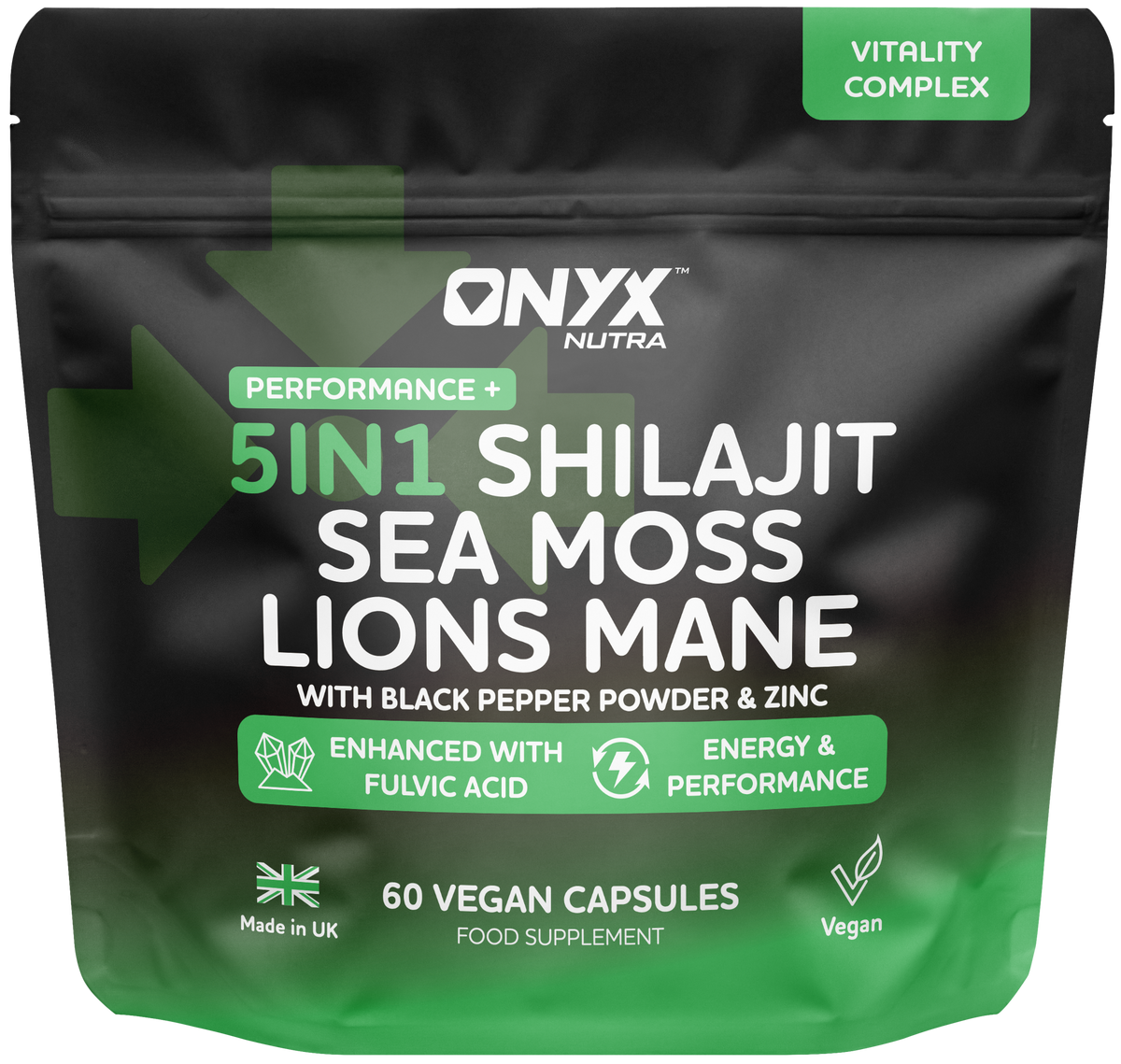 5 in 1 Shilajit, Sea Moss, Lions Mane