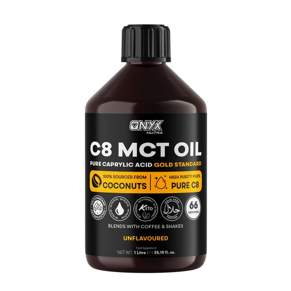 C8 MCT 100% Sourced Coconut Oil - Gold Standard