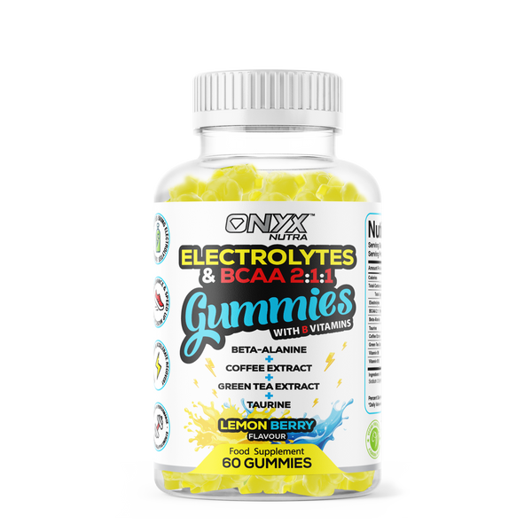 Electrolytes & BCAAs Gummies with Green Tea Extract