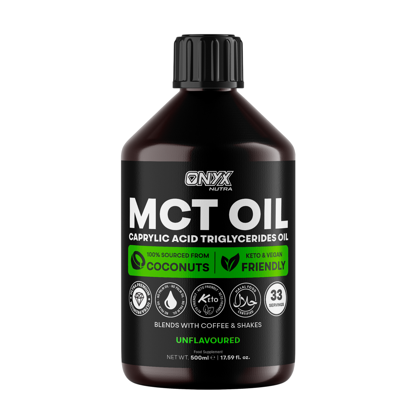 MCT Oil 100% Sourced from Coconuts