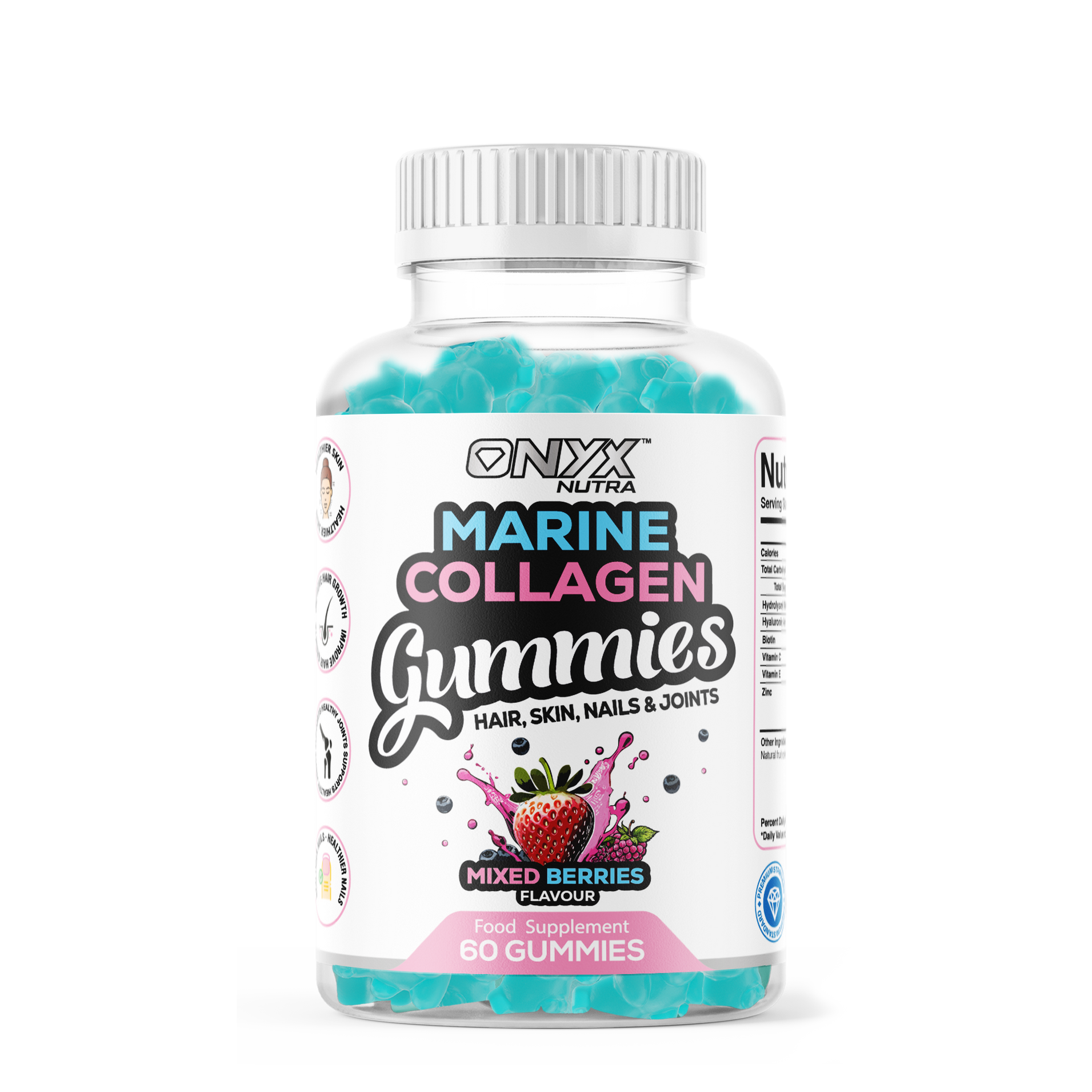 Marine Collagen Gummies with Biotin