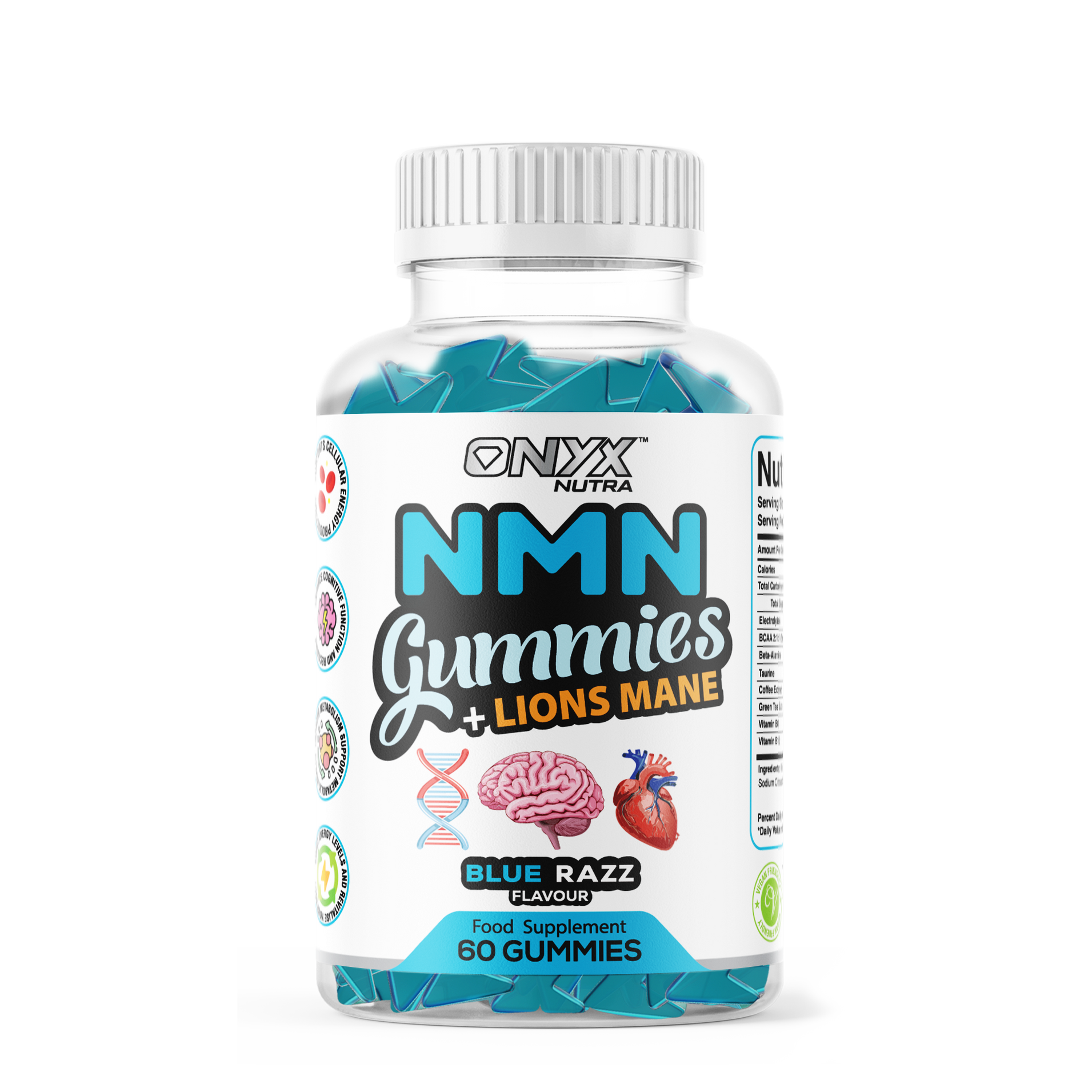 NMN Gummies with Lions Mane Extract