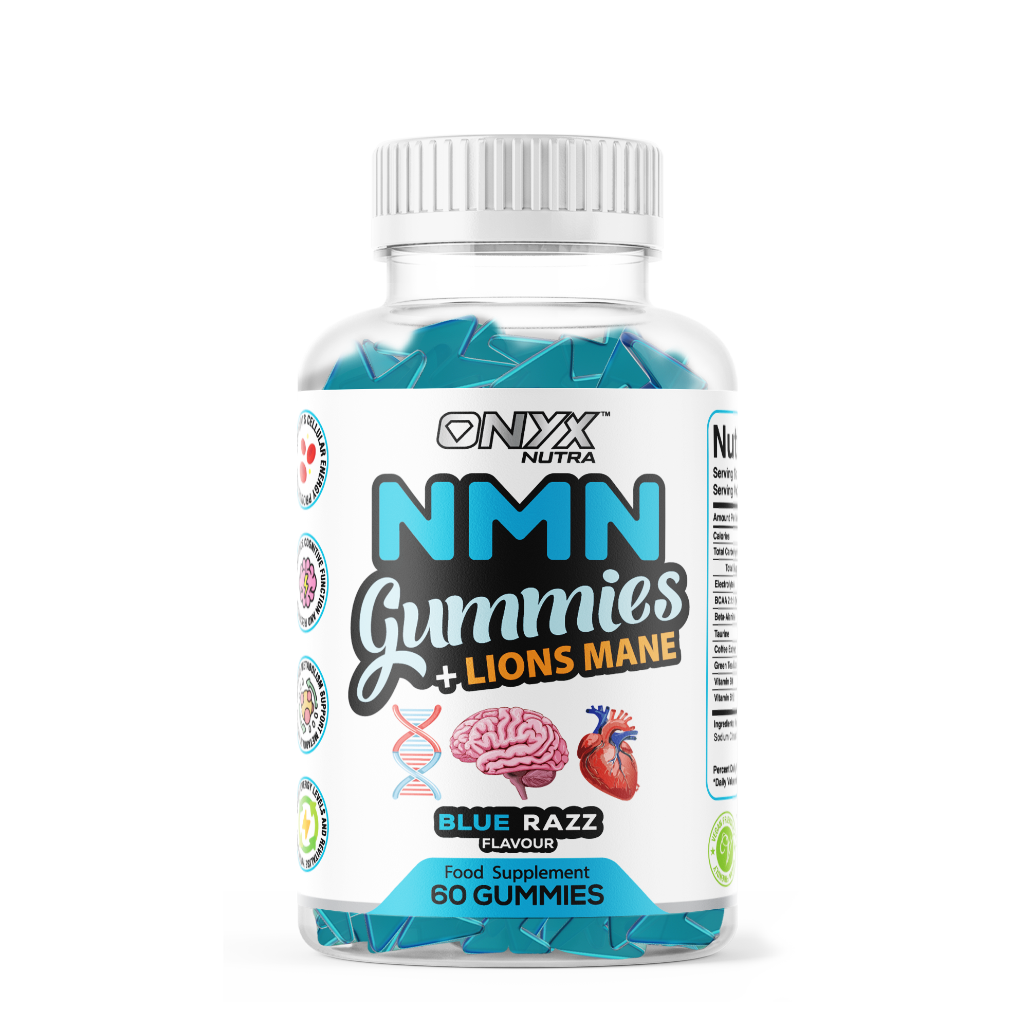 NMN Gummies with Lions Mane Extract