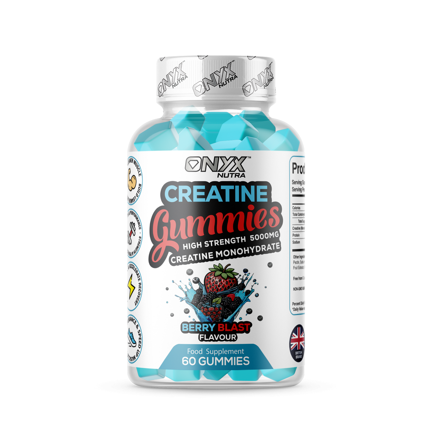 creatine monohydrate gummies complex 8000mg with l-carnitine Amazon.com: NUTRAFLUS per Serving for Men & Women Creatine Gummies BCAA, Taurine, & Vitamin B12 Made in USA, Vegan, Gluten Free, Berry Flavor, 120 buddy 8000mg creatine monohydrate blueberry