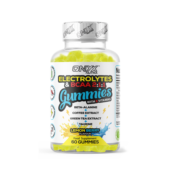 Electrolytes & BCAAs Gummies with Green Tea Extract