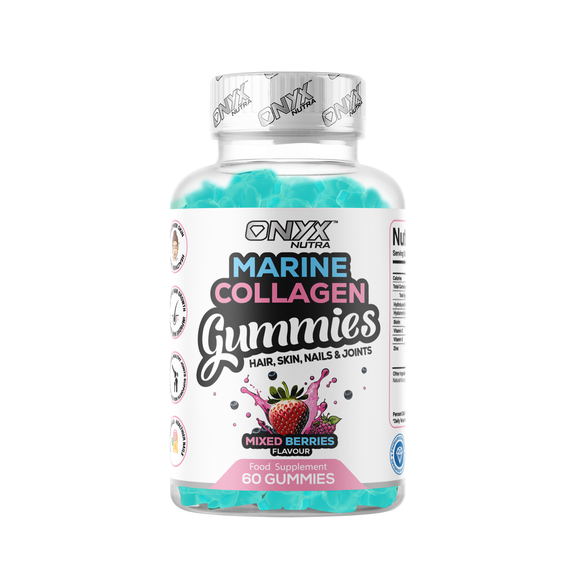 Marine Collagen Gummies with Biotin