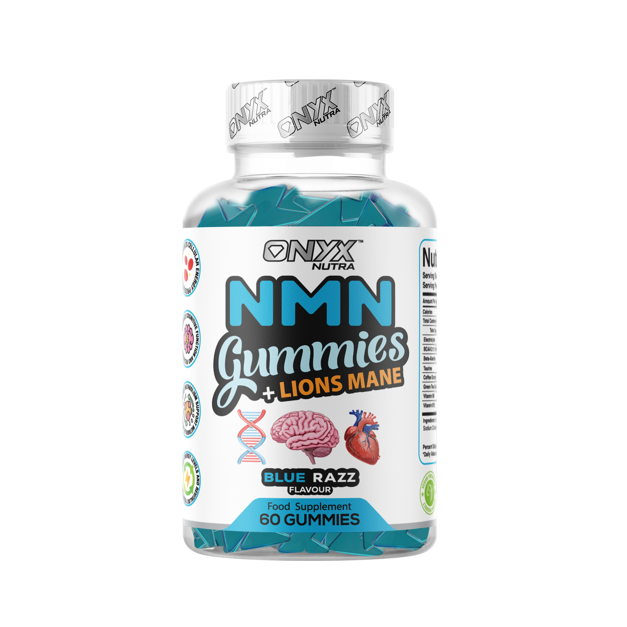 NMN Gummies with Lions Mane Extract