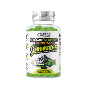 Shilajit, Sea Moss & Lions Mane Gummies