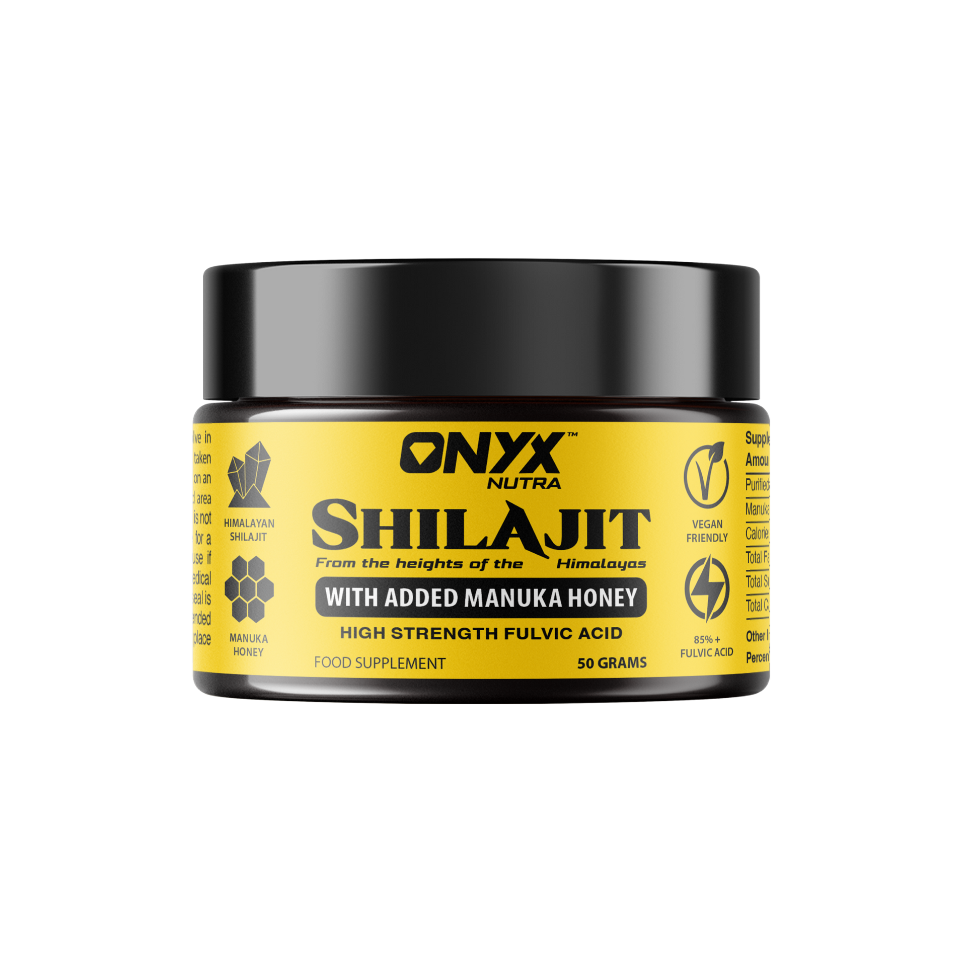 Shilajit & Manuka Honey Resin 50grams
