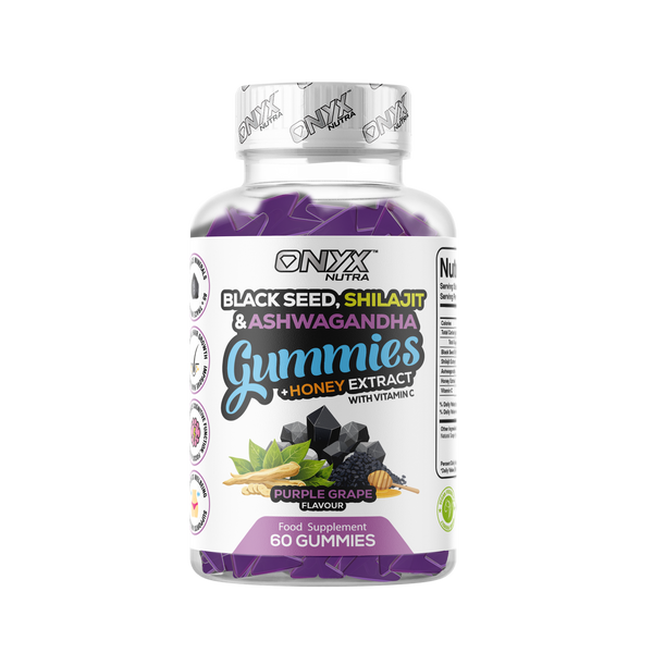 Black Seed, Shilajit & Ashwagandha Gummies