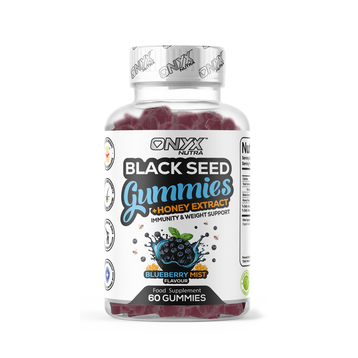 Black Seed Oil Gummies with Honey Extract