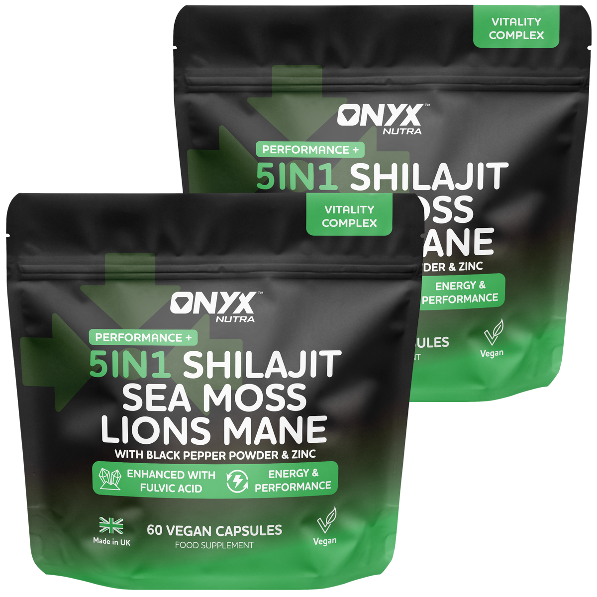 5 in 1 Shilajit, Sea Moss, Lions Mane
