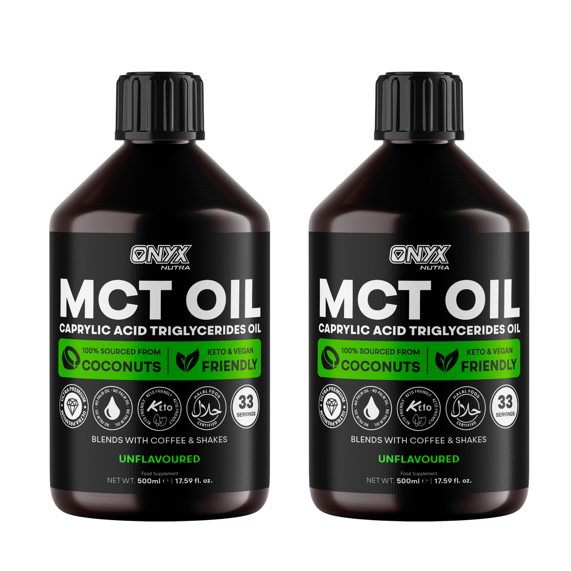 MCT Oil 100% Sourced from Coconuts – ONYX NUTRA