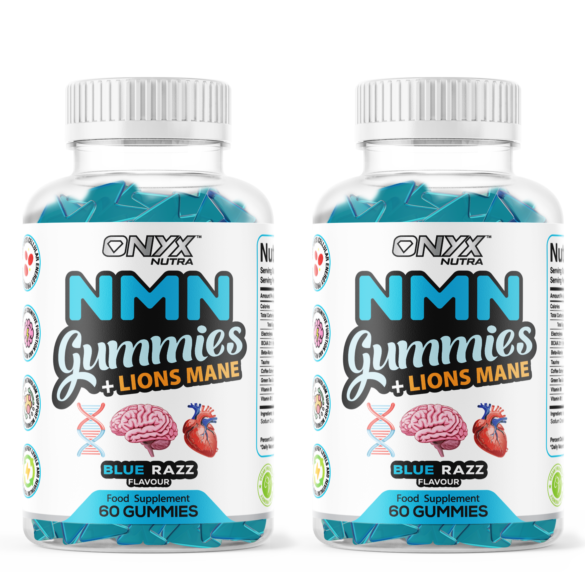 NMN Gummies with Lions Mane Extract