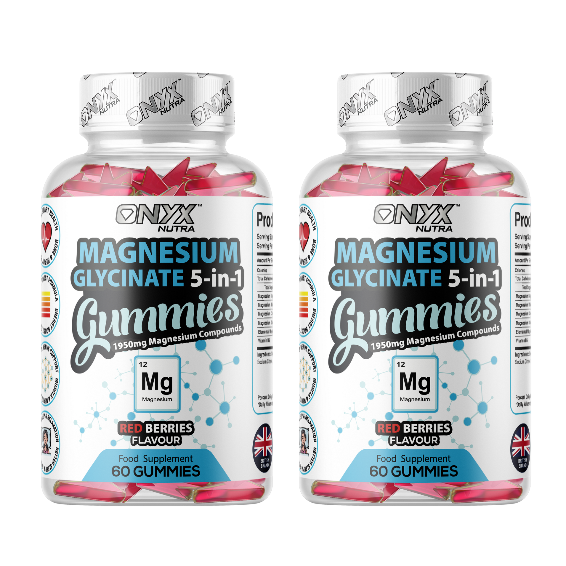 Magnesium Glycinate 5 in 1 Gummies