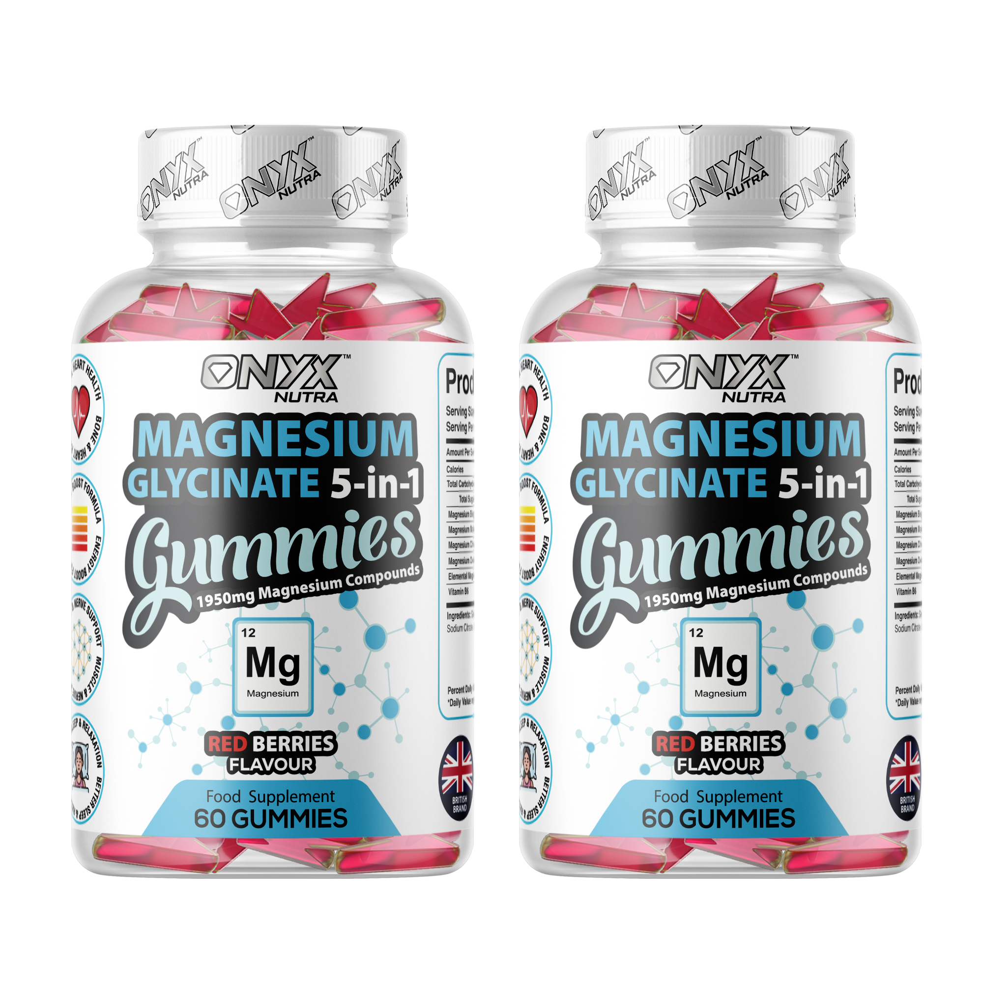 Magnesium Glycinate 5 in 1 Gummies