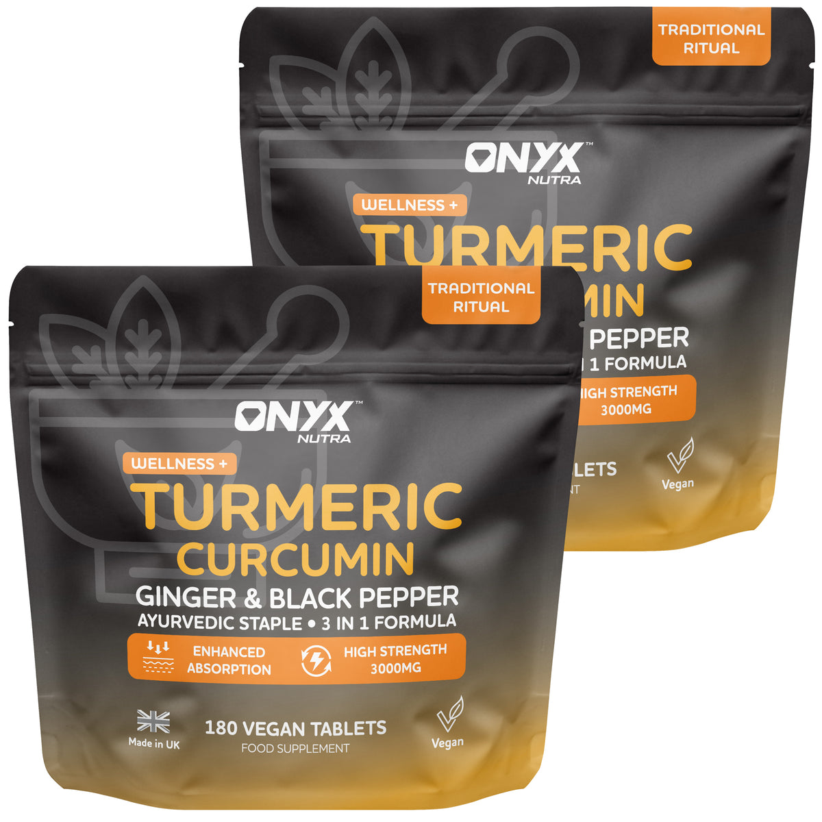 Turmeric, Curcumin, Ginger & Black Pepper
