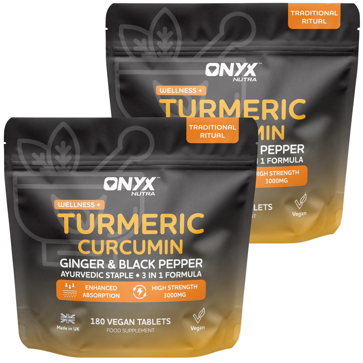 Turmeric, Curcumin, Ginger & Black Pepper