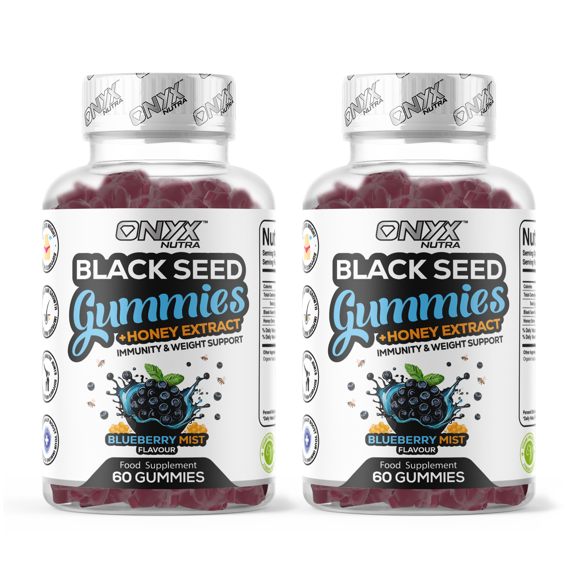 Black Seed Oil Gummies with Honey Extract