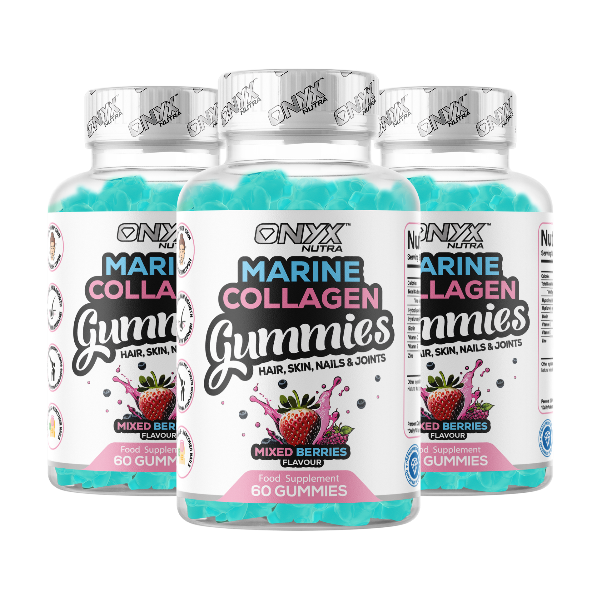 Marine Collagen Gummies with Biotin