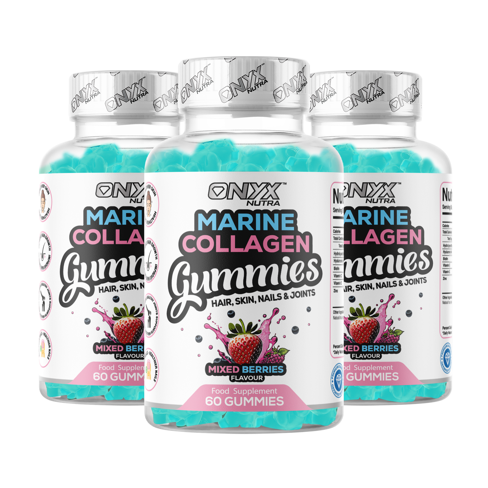 Marine Collagen Gummies with Biotin