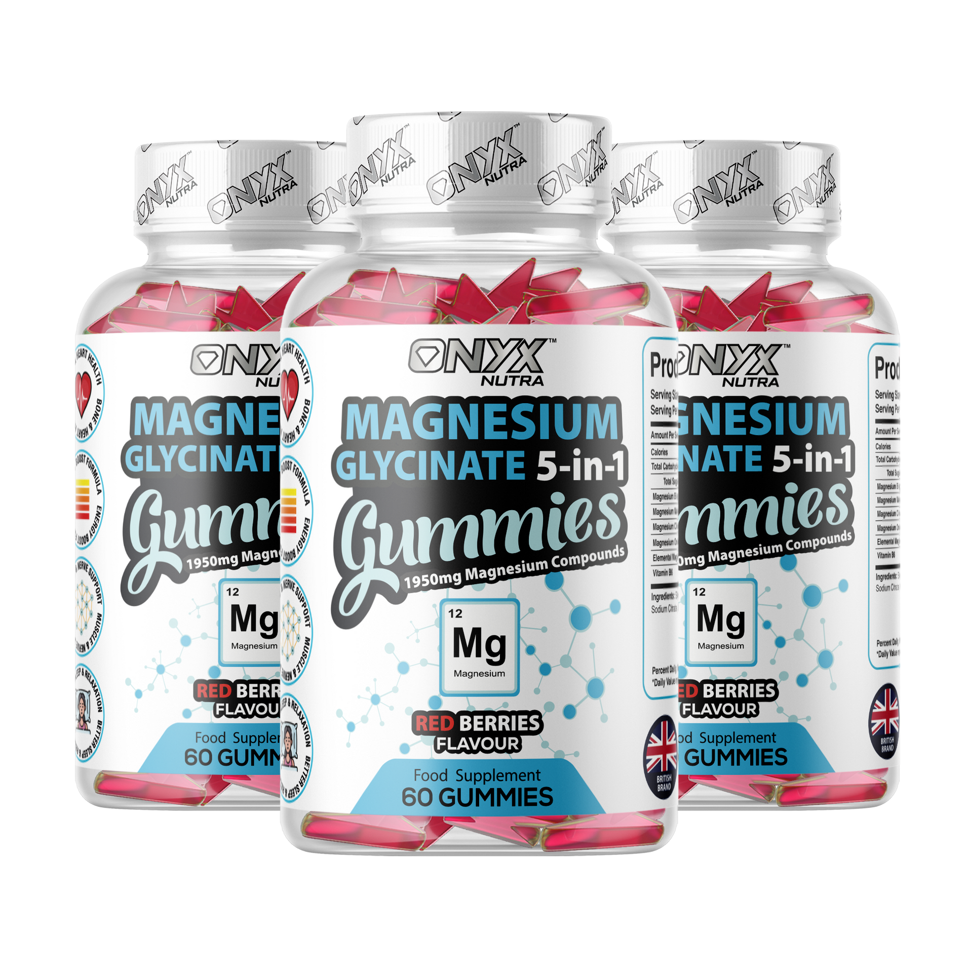 Magnesium Glycinate 5 in 1 Gummies