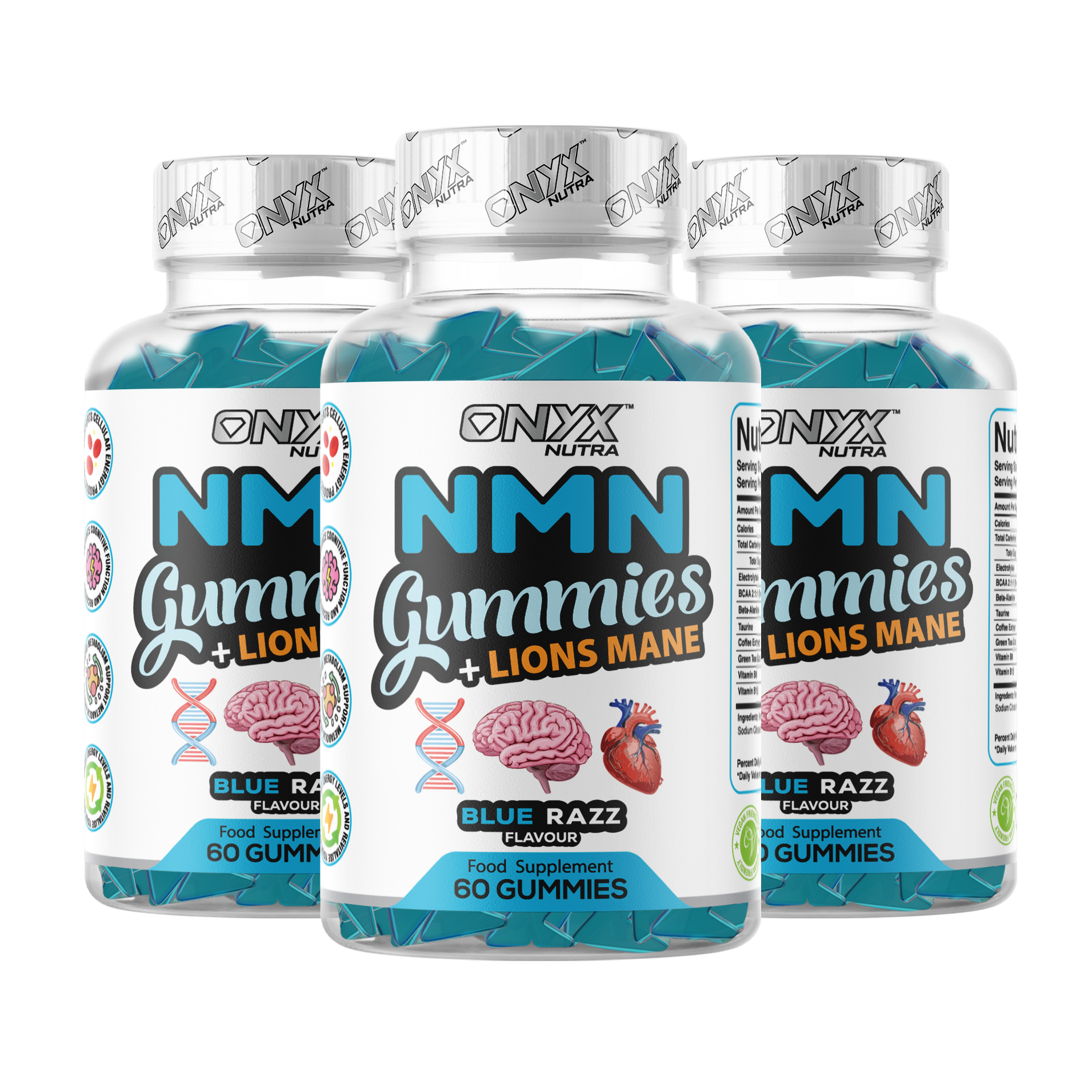NMN Gummies with Lions Mane Extract