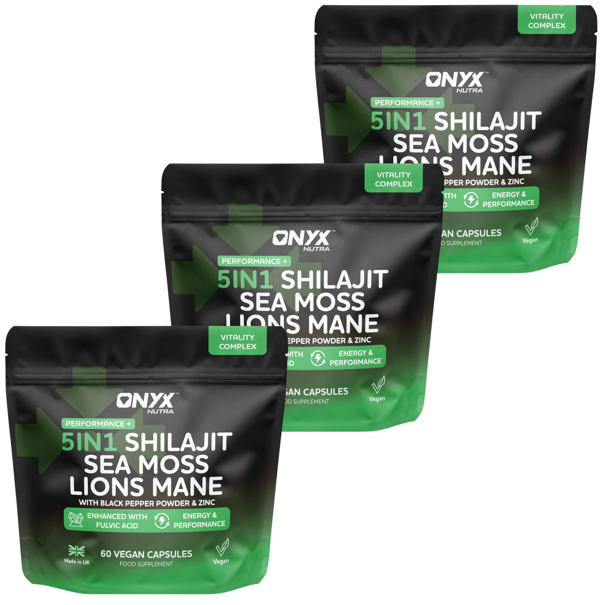 5 in 1 Shilajit, Sea Moss, Lions Mane
