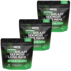 5 in 1 Shilajit, Sea Moss, Lions Mane