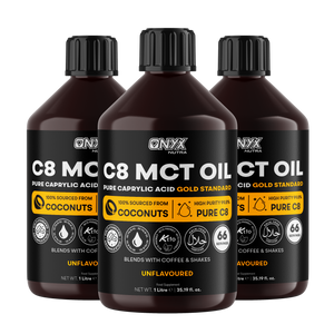 C8 MCT 100% Sourced Coconut Oil - Gold Standard