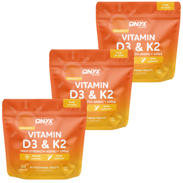 Vitamin D3 + K2 (MK7) Immune Support