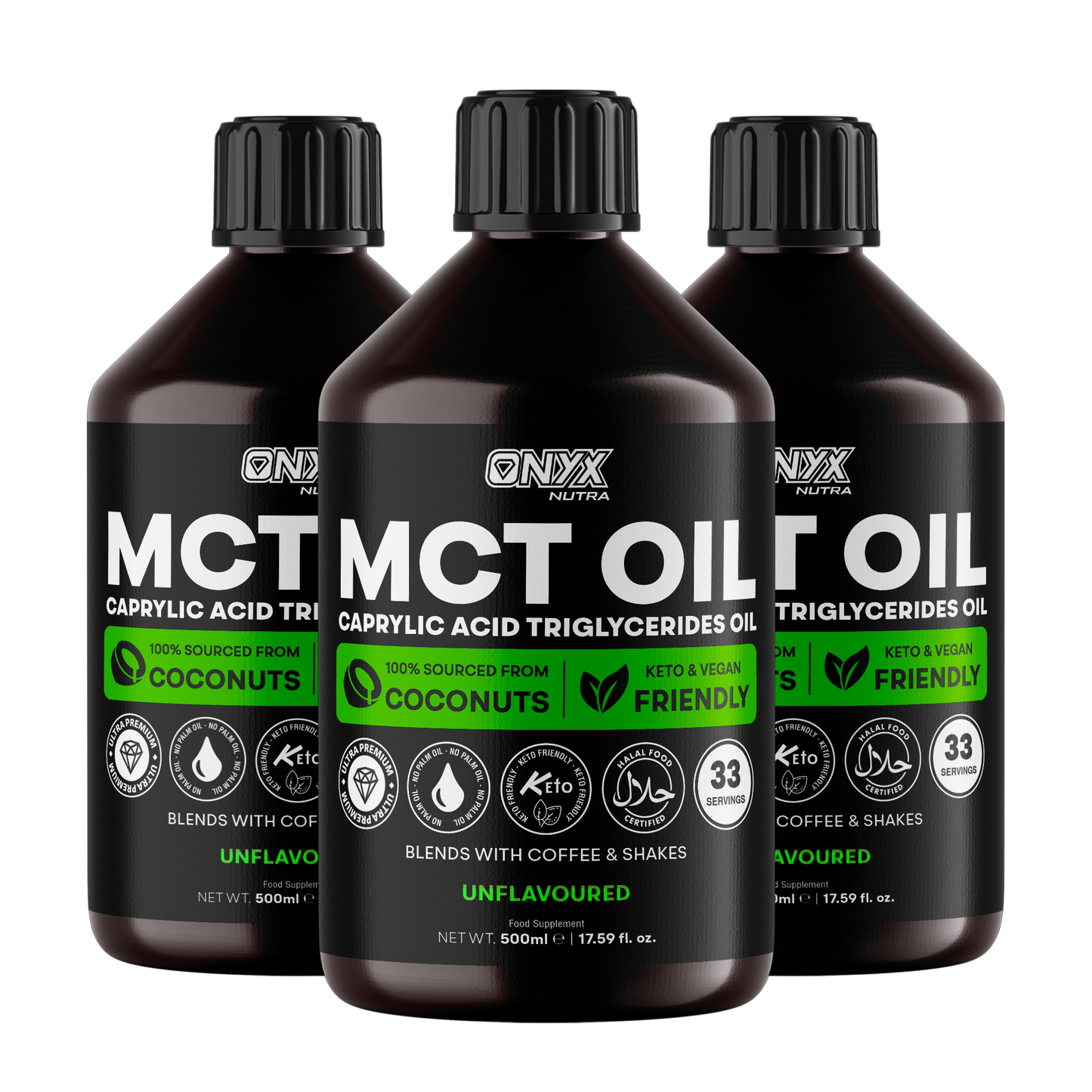 MCT Oil 100% Sourced from Coconuts