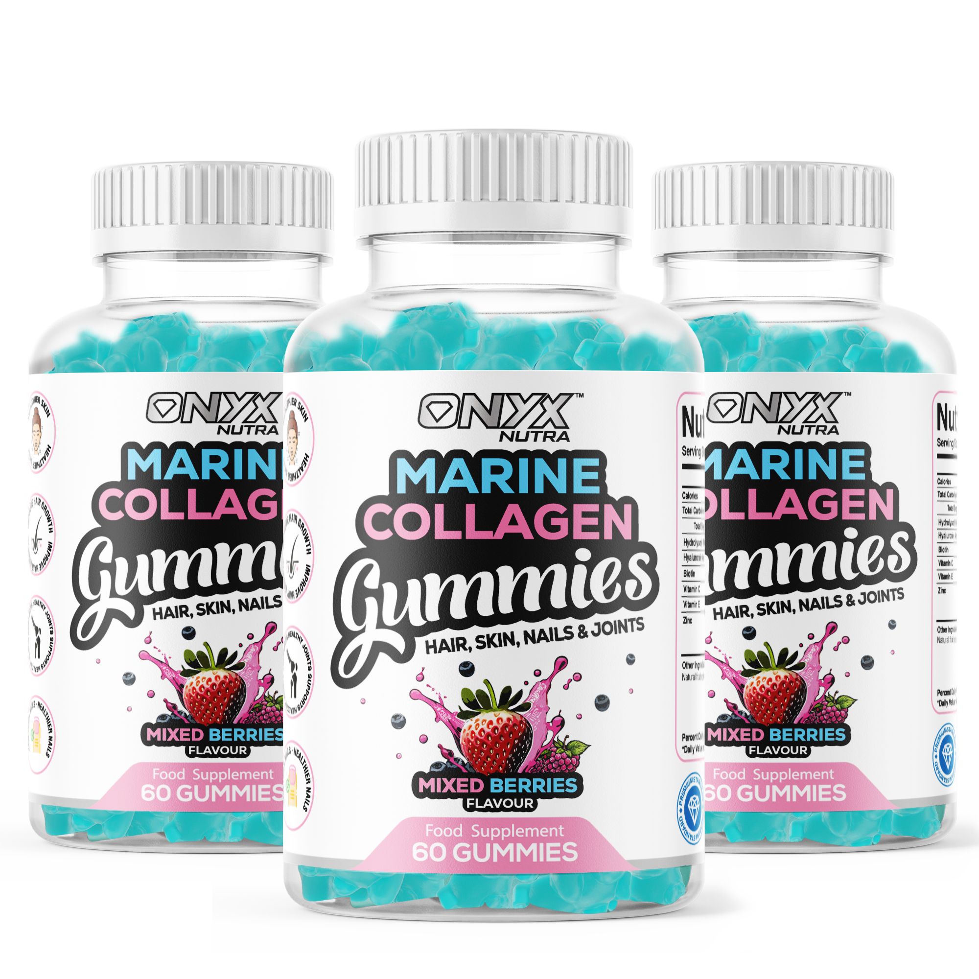 Marine Collagen Gummies with Biotin