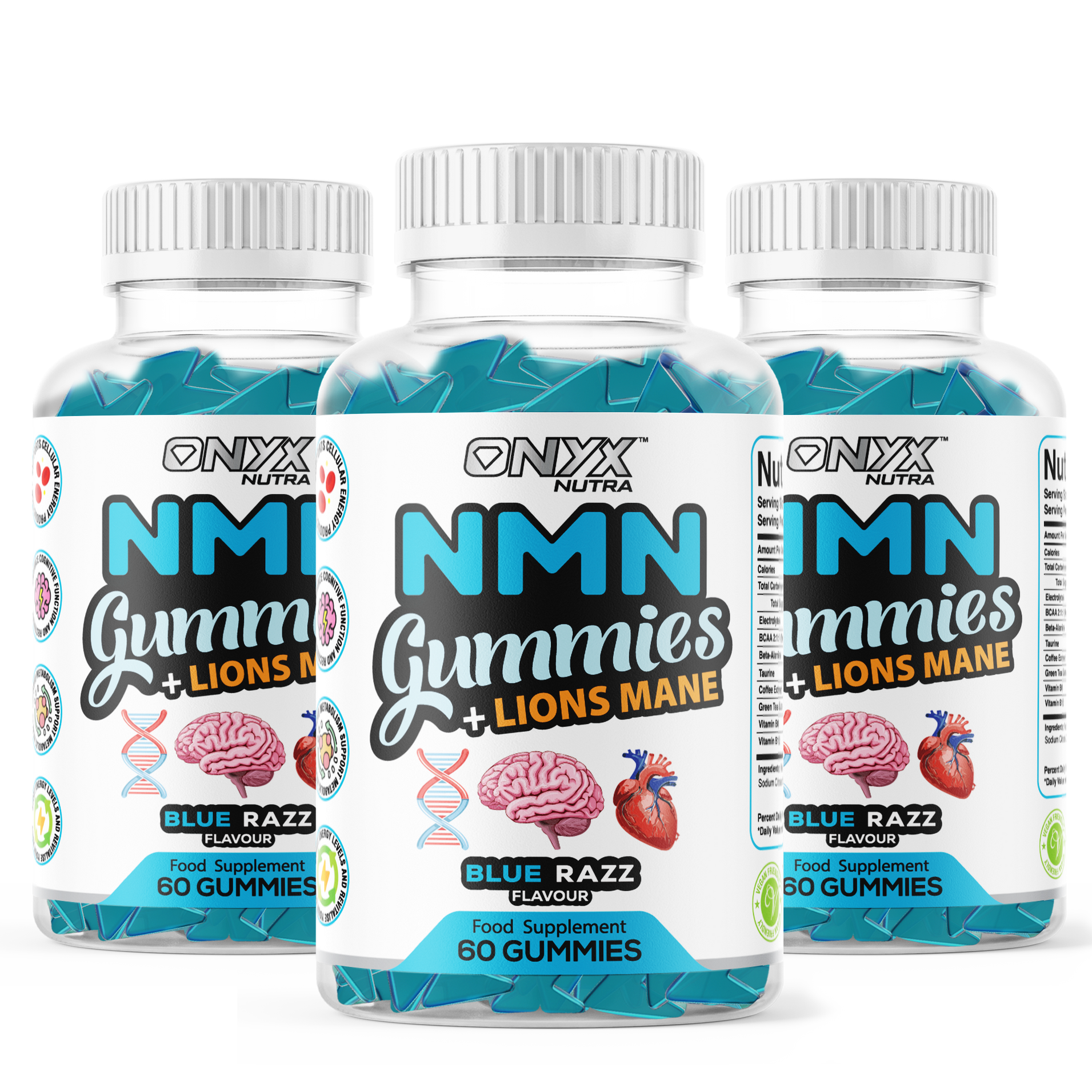 NMN Gummies with Lions Mane Extract