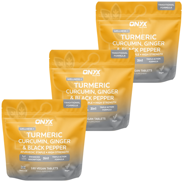 Turmeric, Curcumin, Ginger & Black Pepper
